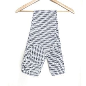 Zara printed mid rise skinny jeans